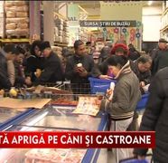 Romanii se lupta pe viata si pe moarte la promotiile din supermaketuri VIDEO